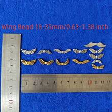 100 hạt kim loại cánh vàng bạc cổ điển dùng làm đồ trang sức kèm hộp đựng - Bạc và vàng cổ - Xem 5