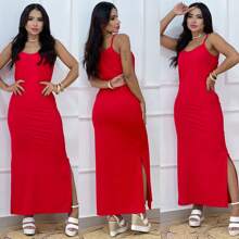 DRESS - Red - View 3