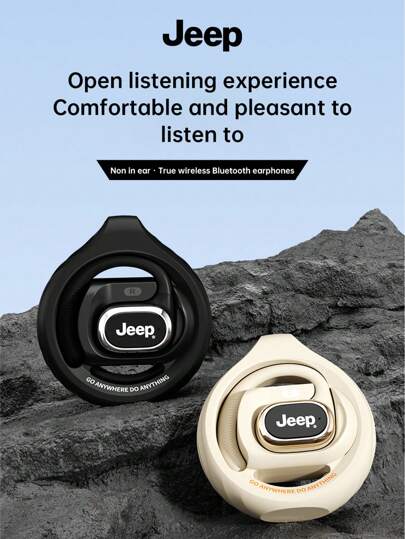 Jeep Fones de ouvido Jeep JP EC023 TWS à prova d'água de alta fidelidade HD para chamadas esportivas, fones de ouvido para jogos com redução de ruído e microfone