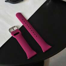 1pc Slim Band Compatible With Samsung Galaxy Watch 6 Band/Galaxy Watch 7 Band/Galaxy Watch 5 4 Band, Galaxy Watch 6 4 Classic/5 Pro/Watch 3/Active 2 Band, 20mm Silicone Sport Strap Women Men