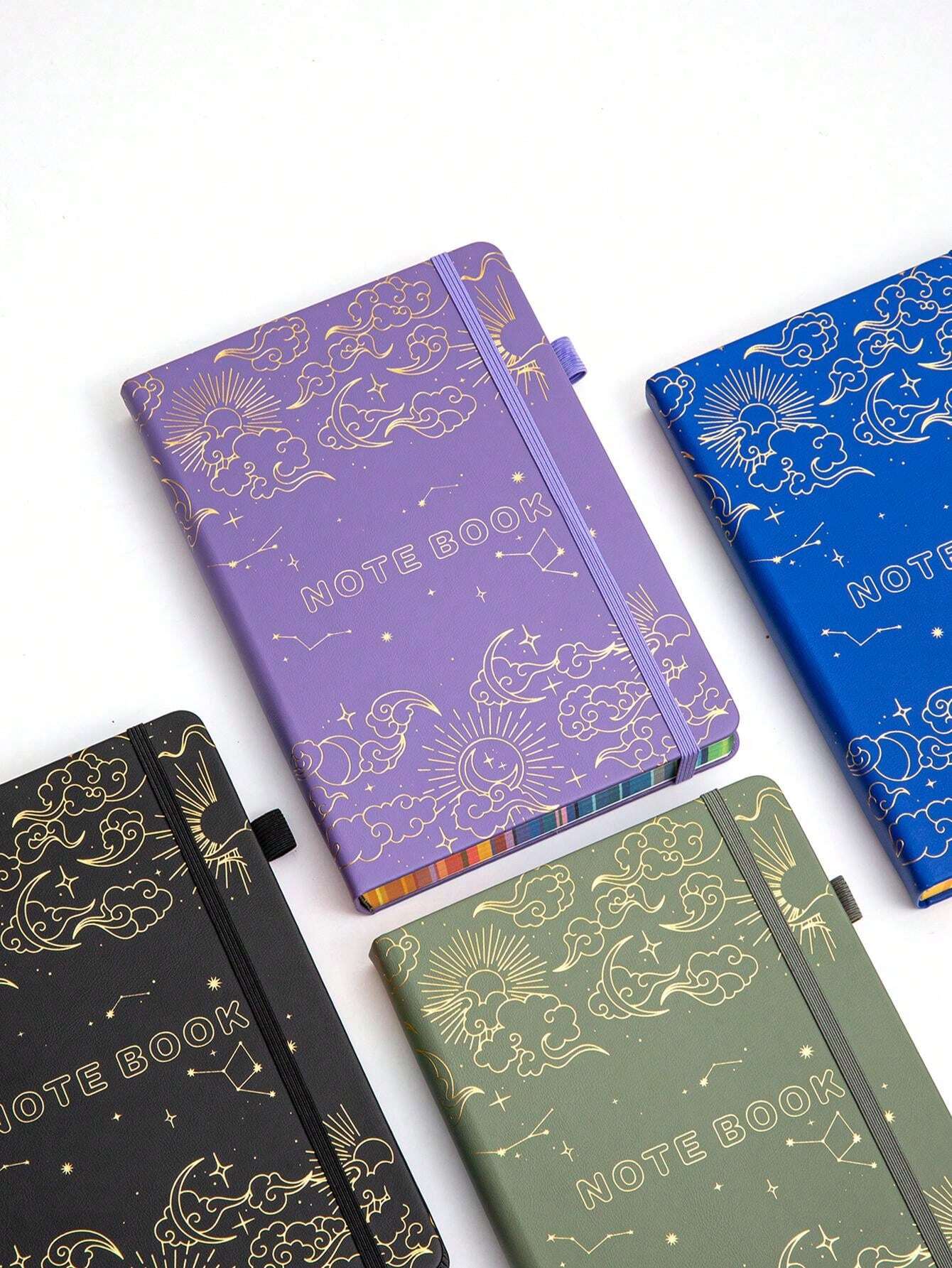 1 Piece Of Vintage Leather Diary, 360 Pages Thick Paper, A5 Size