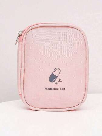 1 pieza Bolsa vacía portátil de primeros auxilios para kit médico mini, estuche compacto, bolsa de emergencia de supervivencia, bolsa de almacenamiento doméstico para medicamentos, pastillas, vendajes, para hombres y mujeres, esenciales de viaje, esenciales de crucero, esenciales de dormitorio, bolsa de almacenamiento de medicamentos para viajes, hogar, vuelos, negocios, campamento, al aire libre, senderismo, caza, playa, vacaciones de verano, regreso a la escuela, ejercicio, vacaciones, accesorios de viaje