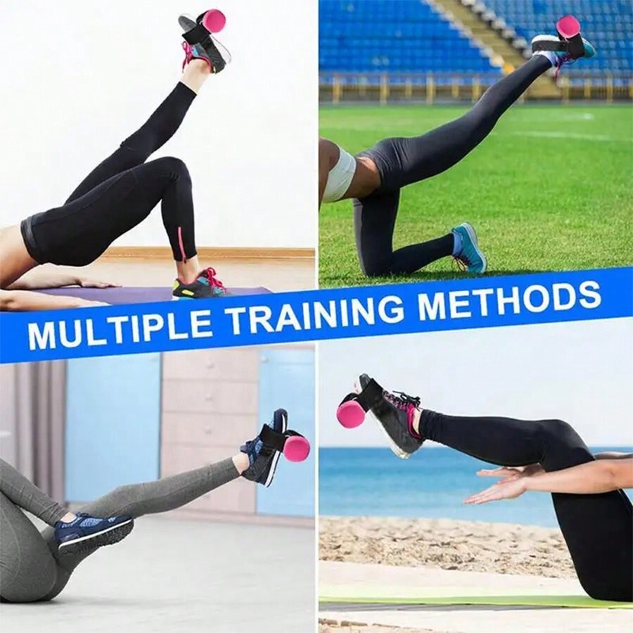 Dumbbell Foot Accessories, Leg Training Dumbbell Straps On The Feet