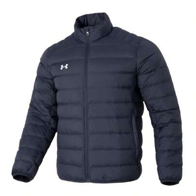 Under Armour Męska kurtka sportowa, lekka, ciepła, puchowa, wypełniona 90% puchu i 10% pierza, ze stójką i pierzem 23600804-013