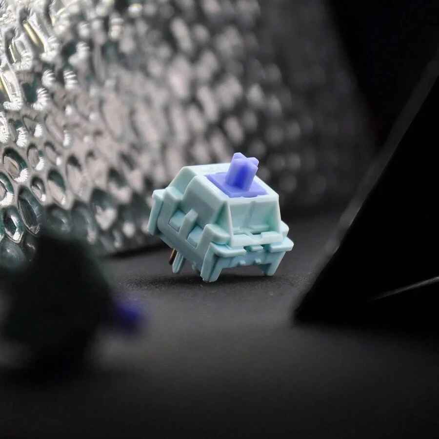 10pcs Z1 Switches 5-Pin Linear 48g/40g/32g Force Factory Pre-Lubed Thocky Hifi Key-Switch MZ Studio For Mechanical Keyboard Switches Plate Or PCB Mount