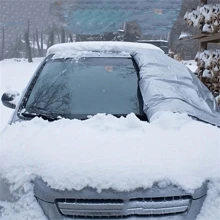 Car Snow Cover Foldable Car Windshield Cover Winter Snow Cover Summer Sun Shade - Multicolor - View 4