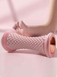 Bola de masaje para fascitis plantar, rodillo de masaje para pies, bola de masaje con forma de cacahuete para reflexología para aliviar el dolor de pies, útiles escolares