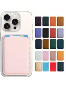 Magnetic Wallet Phone With Mag Safe Wallet Accessories For Phone 16 15 14 13 12 Pro/Pro Max/Plus/Mini Safe Case Series Card Holder Wallet Business Card Holder Credit Card Holder Women For Women For Men Card Wallet Magsafe Wallet