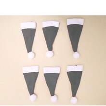 10 món đồ trang trí Giáng sinh Mũ Giáng sinh mới Bộ dao nĩa Mũ chai rượu Giáng sinh Mũ trang trí Bàn ăn - Nhiều màu - Xem 3