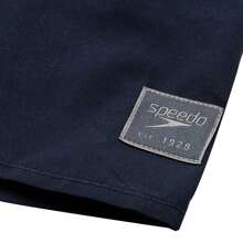 Speedo 男士 16 英寸休闲泳裤沙滩短裤运动 5 英寸短裤 - 藍色 - 查看 5