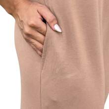 Custom Motocycles Cotton Casual Elegant Loose Comfortable Long Dress - 米色 - 查看 2