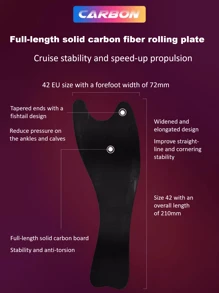 Giày chạy bộ chuyên nghiệp Marathon sợi carbon SurcarbonFly Windwheel dành cho nữ của BMAI: Giày chạy bộ có đệm, lý tưởng để luyện tập, nhảy dây và chạy bộ; Đàn hồi, có đệm, nhẹ, chống mài mòn, chống trượt - Nhiều màu - Xem 7