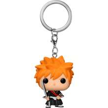 Funko Pocket Pop  Ichigo Kurosaki 鑰匙扣，優雅實用鑰匙圈 |鑰匙的完美配件 ⚫ 免費送貨 ✅ 24/48 小時送貨到西班牙（半島） - 彩色 - 查看 2