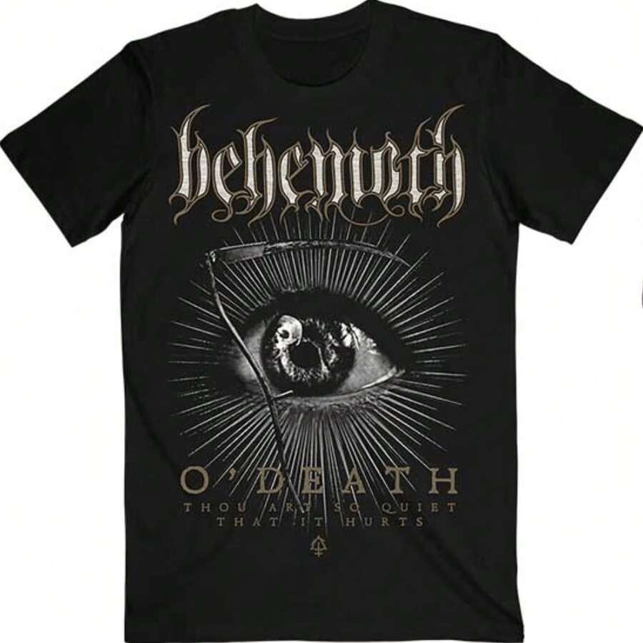 Hey Rusty Behemoth Official Band TShirt O'Death (Back Print