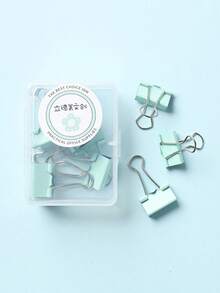 8 件 19 毫米马卡龙色休闲蝴蝶纸夹，4 件 - 彩色 - 查看 7