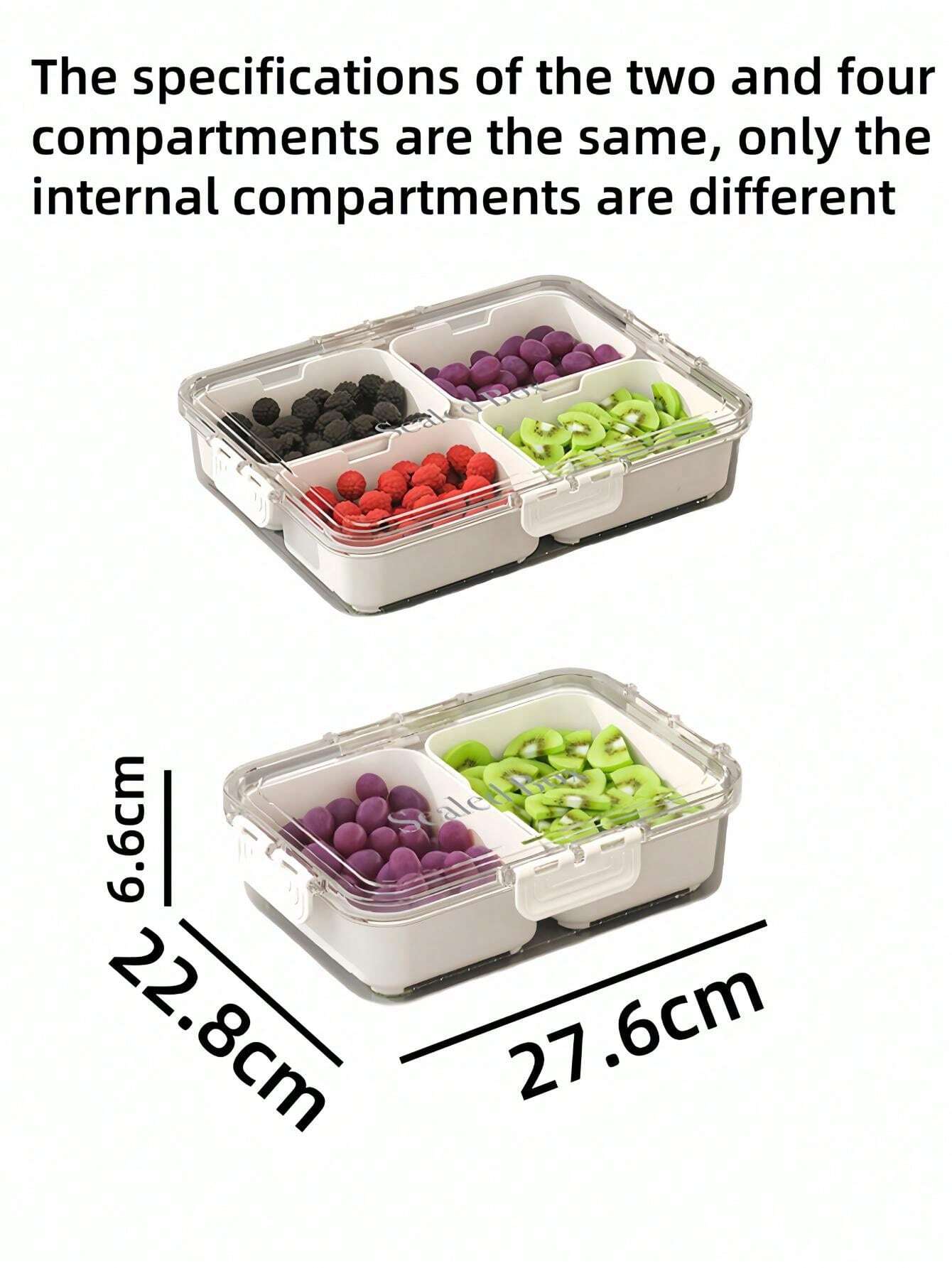 Glass Bottles Lunch Box For Outdoor Camping Picnic, Portable Insulated