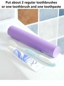 Travel Toothbrush Case, Portable Toothbrush Holder, Bathroom Essentials For Outdoor Travel And Home Use