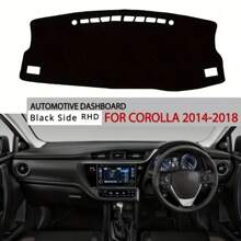 Für Toyota Corolla 2003-2006 2007-2013 2014-2018 2019-2024 Armaturenbrettabdeckungen: Universelles Modell, Sonnenblende, Teppich und Polsterung