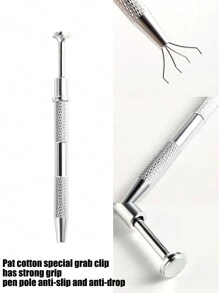 Esponjas para uñas suaves con bolígrafo de agarre, esponjas blancas y de colores para degradados de uñas, mini cepillos para uñas, herramientas de arte de uñas, accesorios de manicura, esponjas suaves para degradados de uñas Aura, mini esponjas de maquillaje, pinceles de arte de uñas con bolígrafo de agarre de 4 garras para accesorios de diseño de uñas degradadas - Multicolor - Ver 4