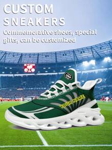 1 Pair New York Baseball Custom Sneaker, Personalized Name Running Shoes, Custom Blade Sneakers, Personalized Gift Low Top Running Shoes, Name Sneakers, Personalized Running Shoes For Women And Men, Personalized Sports And Casual Shoes, Gift For Mom/Dad/Her/Him/Girlfriend/Boyfriend/Wife/Husband/Friend