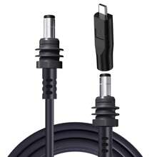 Adaptador de cable de alimentación mini Starlink, hembra a macho tipo C para conexiones con banco de energía de 65W+ fuente de alimentación PD - Multicolor - Ver 10
