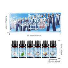6件装清洁香薰精油套装清新天然加湿器精油持久留香精油香水油 - 多樣化香型 - 查看 8