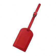 1 件装多色飞机登机牌创意旅行行李箱标签行李皮革 PU 行李标签 - 彩色 - 查看 13