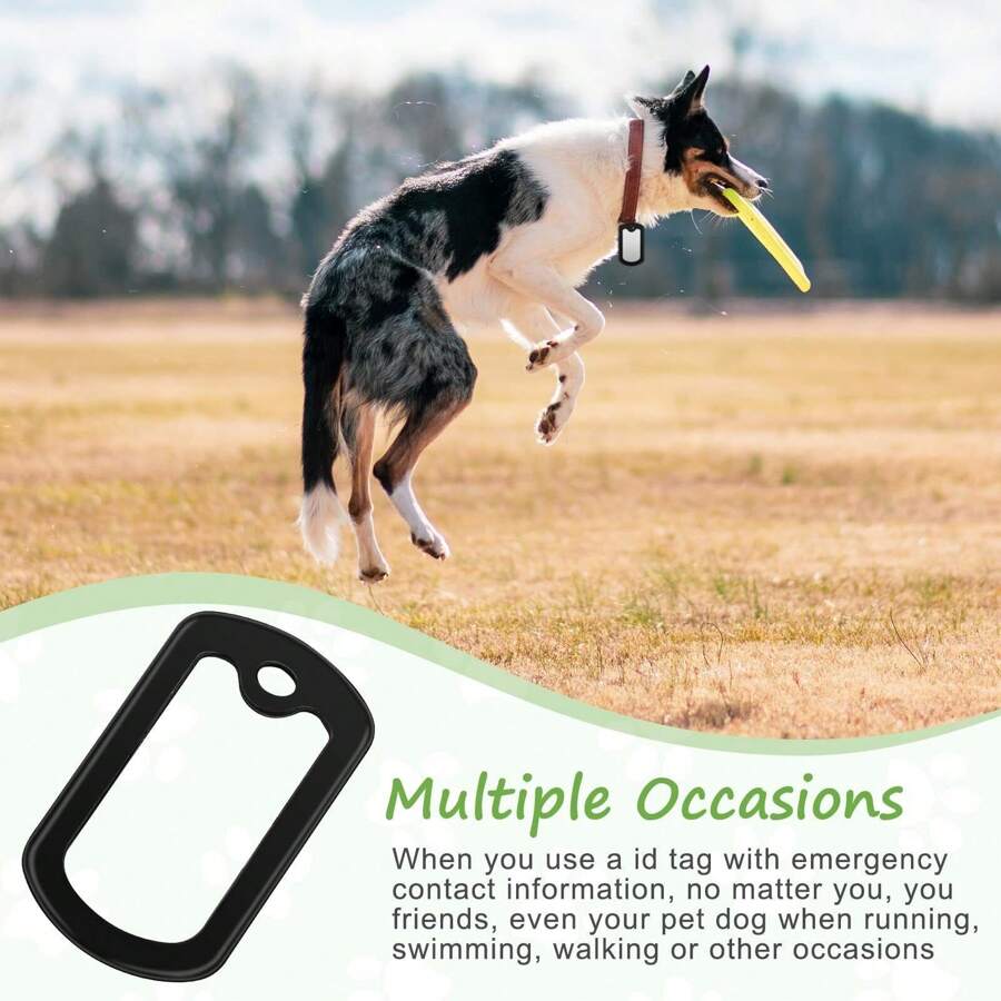 20Pcs Dog Tag Silencer Military Dog Tag Silencer Dog Tags Edge