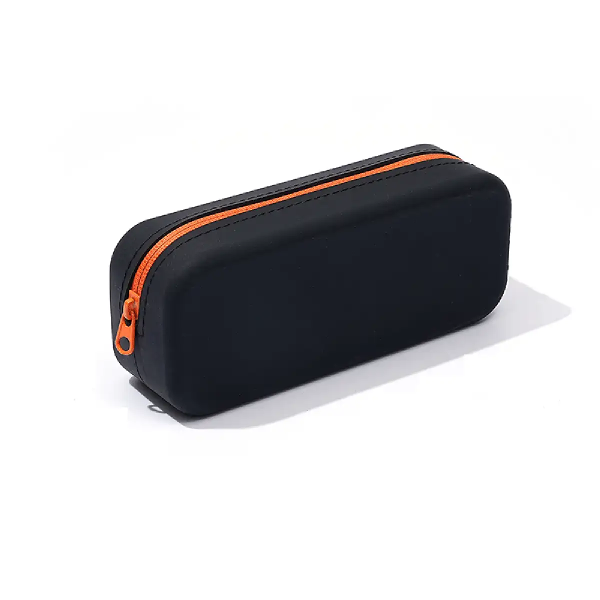 1 件简约风格大容量硅胶文具袋 - 彩色 - 查看 7