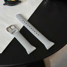 1pc Slim Band Compatible With Samsung Galaxy Watch 6 Band/Galaxy Watch 7 Band/Galaxy Watch 5 4 Band, Galaxy Watch 6 4 Classic/5 Pro/Watch 3/Active 2 Band, 20mm Silicone Sport Strap Women Men