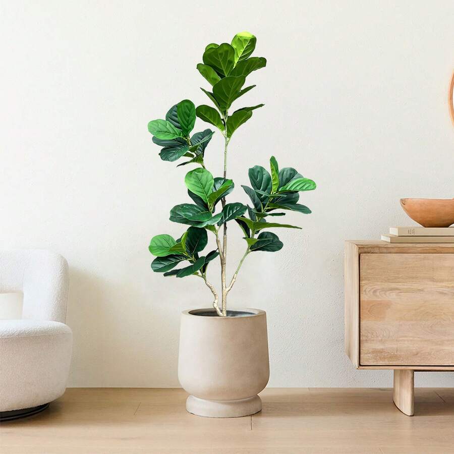 1pc 140170cm Large Artificial Plant Tree Branches Ficus Banyan Fake