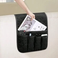 Tổ chức tay vịn ghế sofa, Caddy ghế bành cho ghế dài Giá đỡ điều khiển từ xa Tổ chức tay vịn ghế ngả chống trượt Caddy ghế bành ghế sofa với 5 túi lưu trữ cho tạp chí, máy tính bảng, điện thoại, iPad, túi lưu trữ sô cô la - Nhiều màu - Xem 6