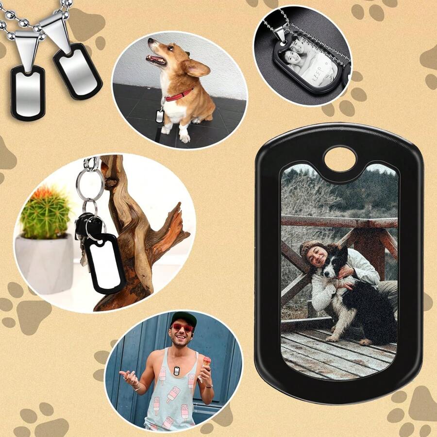 20Pcs Dog Tag Silencer Military Dog Tag Silencer Dog Tags Edge