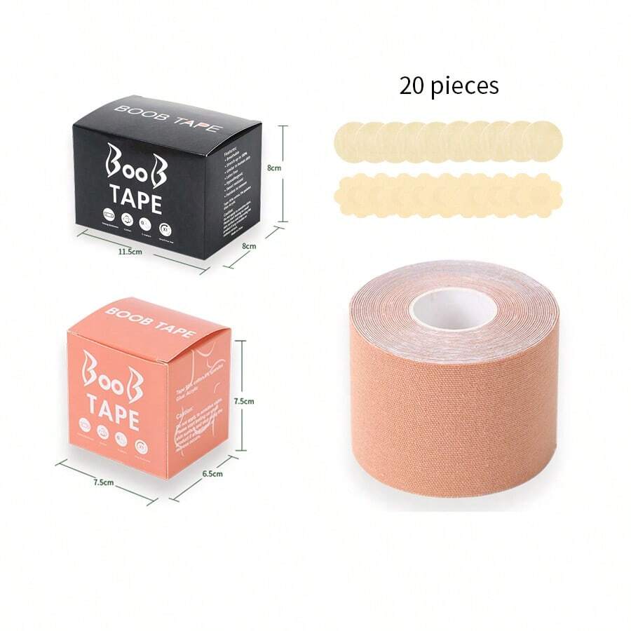 20 Pieces Of NonWoven Fabric Chest Patch, One Stretch Cloth, Anti