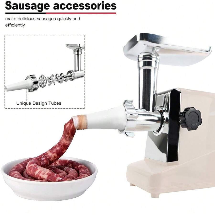 3500W Electric Meat Grinder Heavy Duty Commercial Sausage Maker Mincer
