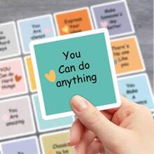 30pcs Mini Encouragement Card For Him Her Motivational Cards With Inspirational Quotes Note Thank You Cards For Friends Family - Multicolor - View 5