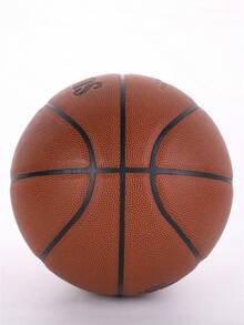 SUPSHARK 7 号篮球，耐用柔软 PU 材质，适合比赛/学生训练 - 棕色 - 查看 5