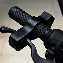 Aluminum Alloy Anti-Theft Handlebar Lock For Electric Bikes, Motorcycles & Scooters - Polished Finish, Button Control - Multicolor - View 4