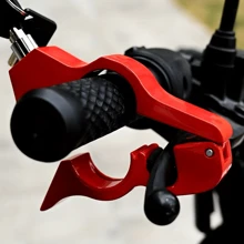 Aluminum Alloy Anti-Theft Handlebar Lock For Electric Bikes, Motorcycles & Scooters - Polished Finish, Button Control - Multicolor - View 11