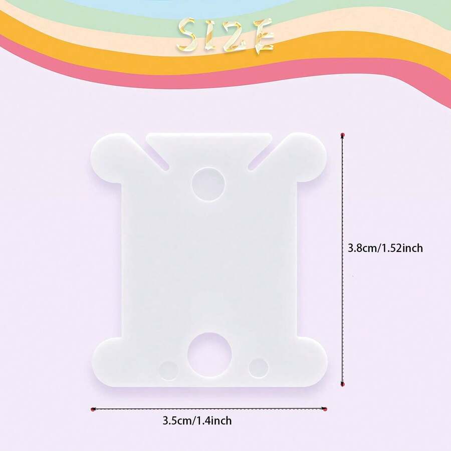 220pcs Spool Of Dental Floss, Spool Of Sewing Thread, Winding Board