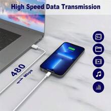 20W PD USB-C 墙充套装，包含 100cm/200cm 快速充电线、串联电源适配器、20W 快速充电插头 + 200cm/100cm 高效快速充电数据线，兼容 14 Pro Max/14 Pro/14 Plus/14/13/12/11 系列，适合旅行、办公、宿舍和家庭使用。 - 查看 2