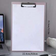 1pc Clear A4 Clipboard Back To School