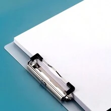 1pc Clear A4 Clipboard Back To School