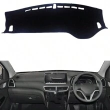 For Tucson Instrument Panel Cover 2005-2024 Left-Hand Drive, Right-Hand Drive Instrument Panel Mat Carpeted Instrument Panel Mat - one-size - View 5