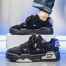 2024 New Style Men Sneakers, Fashionable Thick Sole Platform Shoes, Sports Footwear For Teenager, Autumn/Winter