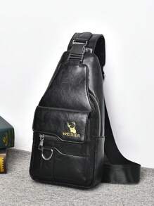 WEIXIER Super Hot Internet Celebrity Fanny Pack Europe And The United States Sequin Chest Bag Personalized Crossbody Bag Phone Bag , Vintage - Multicolor - View 5