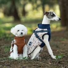 Veste pour chien, gilet en polaire pour animaux de compagnie avec boucle réglable, double anneaux en D, manteau résistant au froid et réfléchissant, convient aux chiens de taille moyenne à petite
