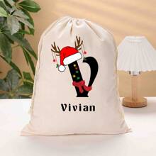 Birthday Flower Canvas Tote Bag, Christmas Gift, Birthday Gift For Her, Gift For Mom, Gift For Best Friend, Bridesmaid Proposal Gift - Multicolor - View 8