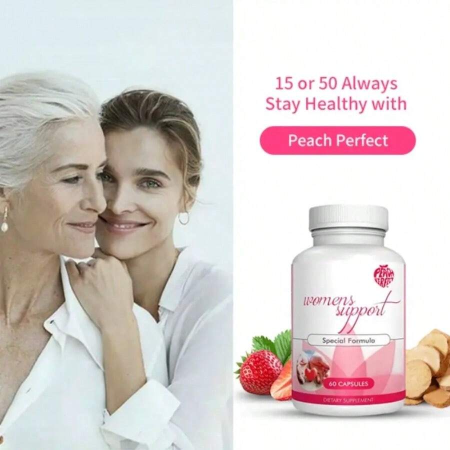 Women's Support Menopause Vitamin 60 Capsules Per Bottle Natural