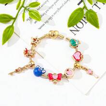 1 pieza Brazalete creativo con un adorno en forma de moño de Sailor Moon, de estilo kawaii y anime, adecuado para que las damas lo usen a diario, un regalo ideal para el Día de San Valentín
